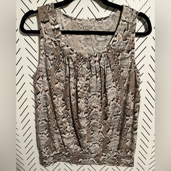 Loft Snake Print Tank - Picture 3 of 8